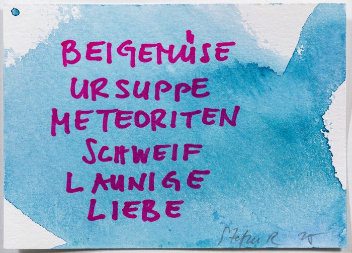 Original Künstlerkarten